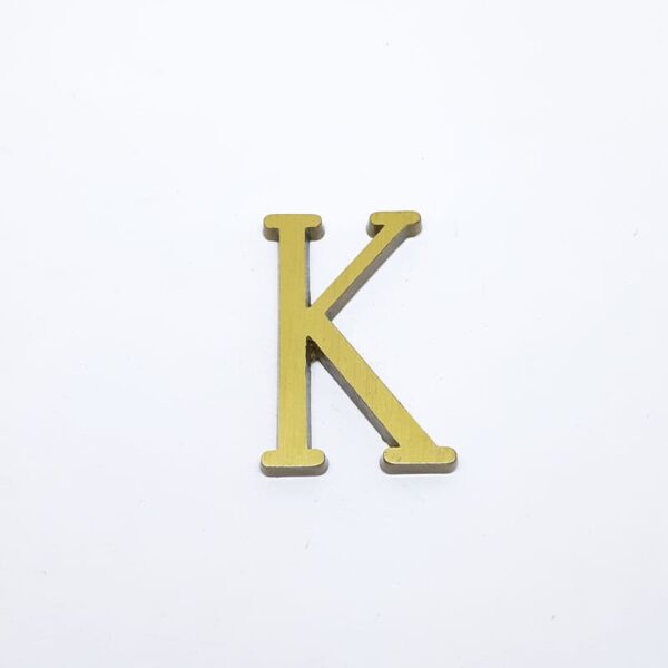 LETRA BRONCE "K"