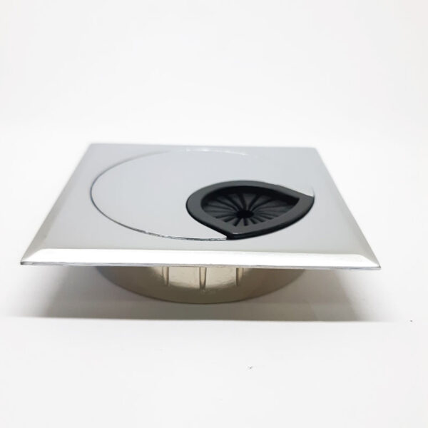 PASACABLE CUADRADO SATINADO 60MM 6706 - Imagen 3